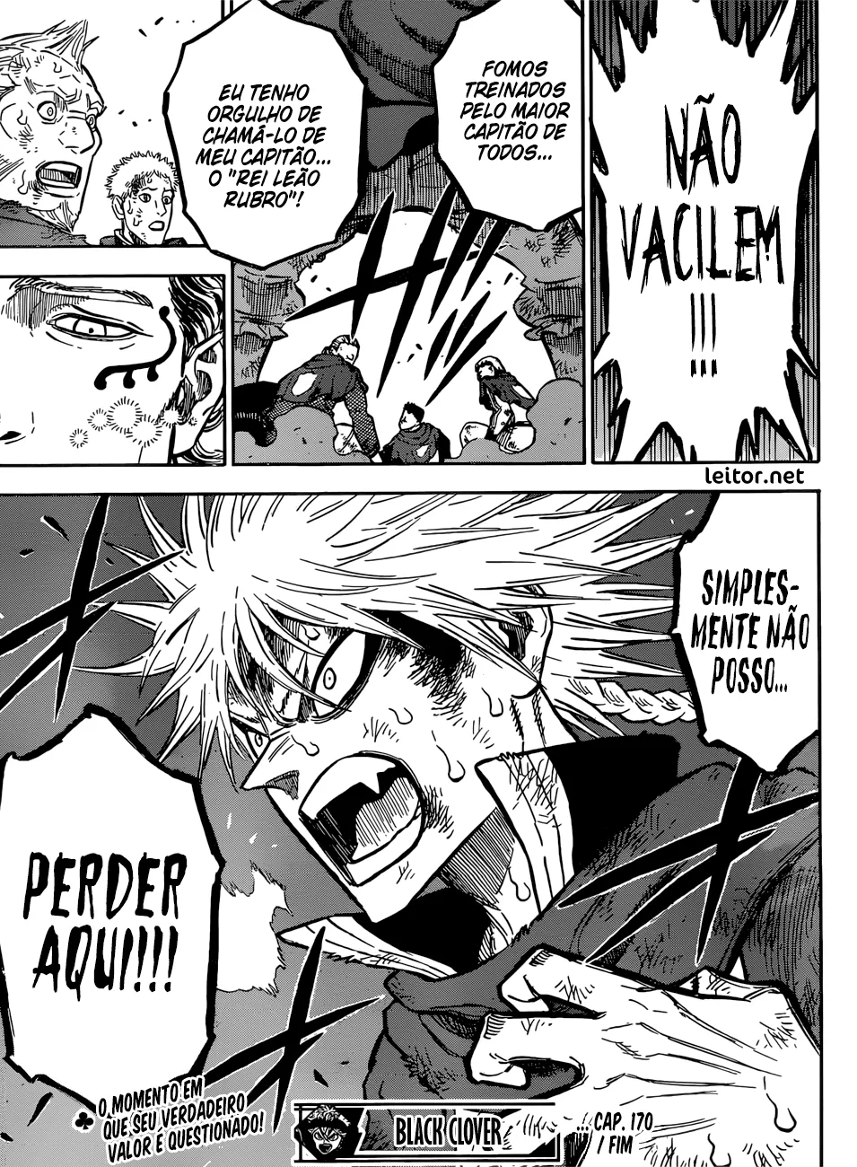 Black Clover — Cap. 170, pág. 18