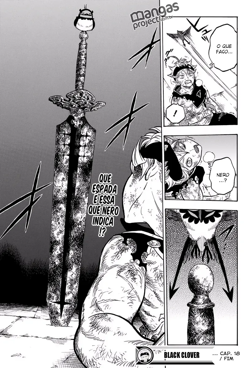 Black Clover — Cap. 18, pág. 18