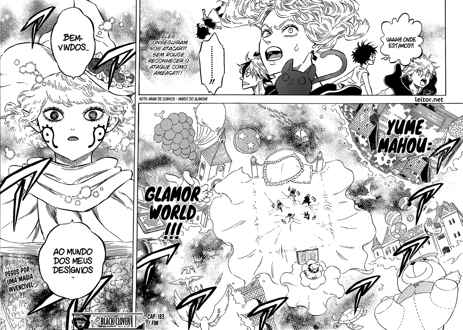 Black Clover — Cap. 183, pág. 14