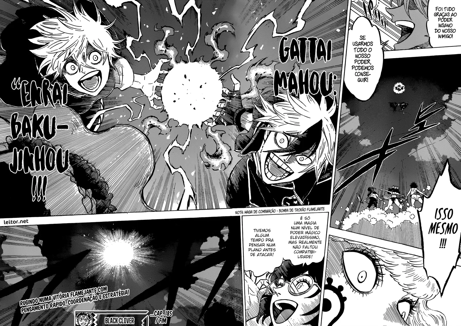 Black Clover — Cap. 185, pág. 14