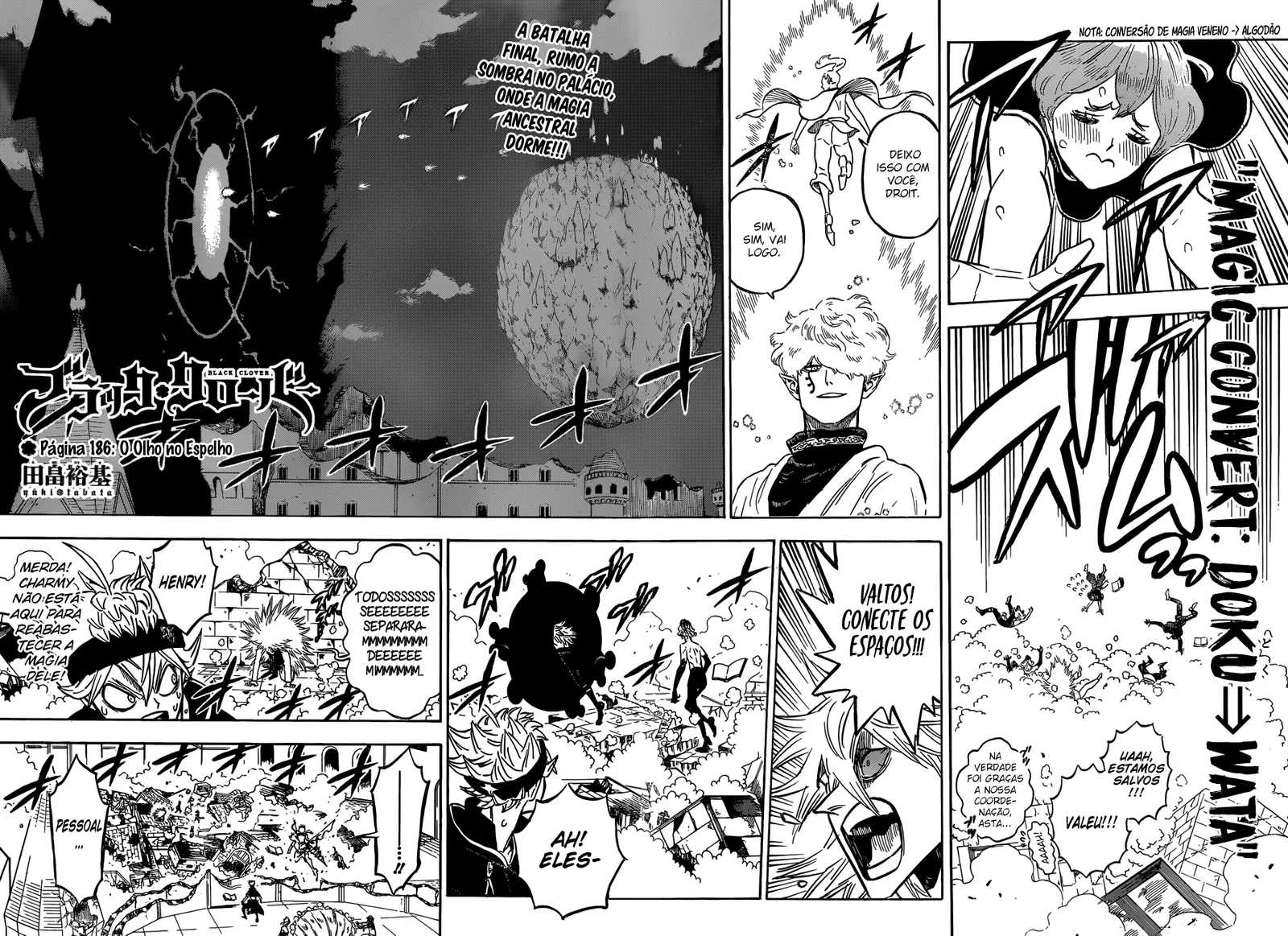 Black Clover — Cap. 186, pág. 3