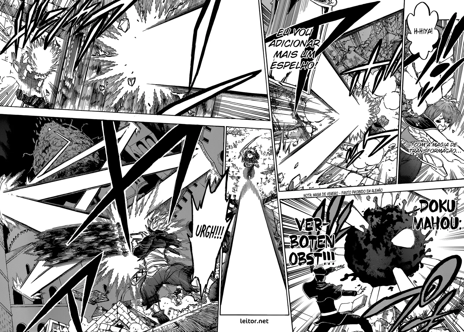 Black Clover — Cap. 186, pág. 12
