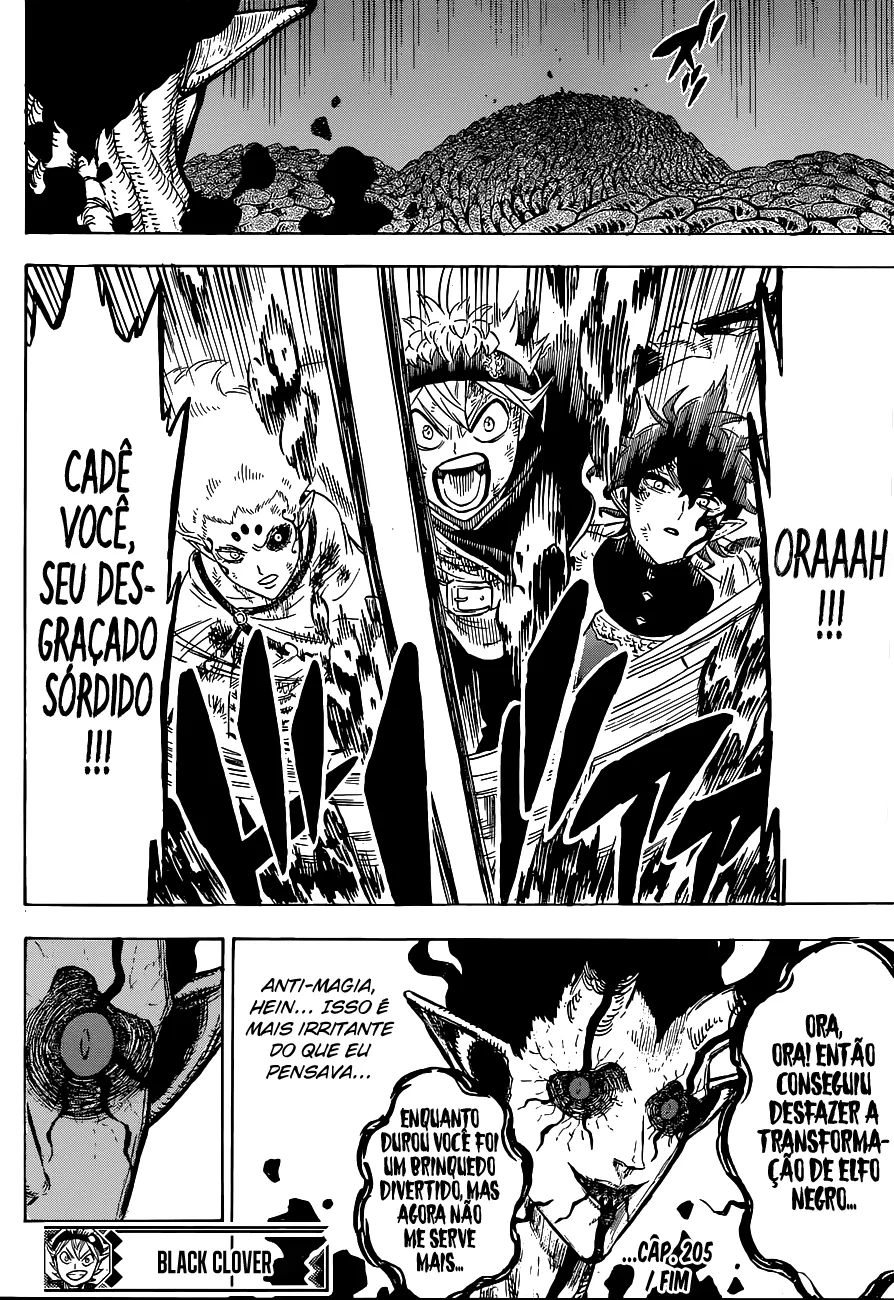 Black Clover — Cap. 205, pág. 14