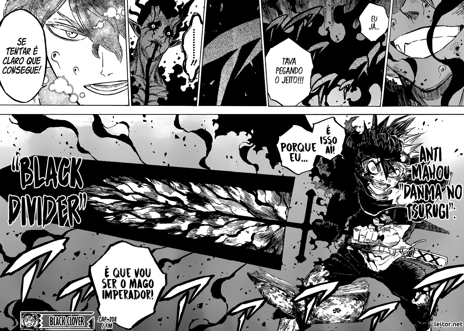 Black Clover — Cap. 208, pág. 13