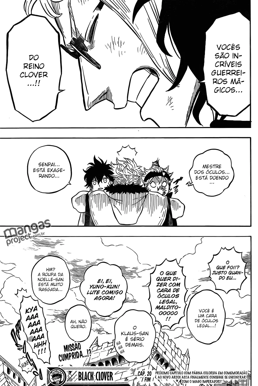 Black Clover — Cap. 21, pág. 20