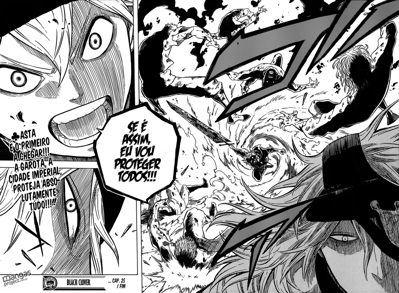 Black Clover — Cap. 25, pág. 19