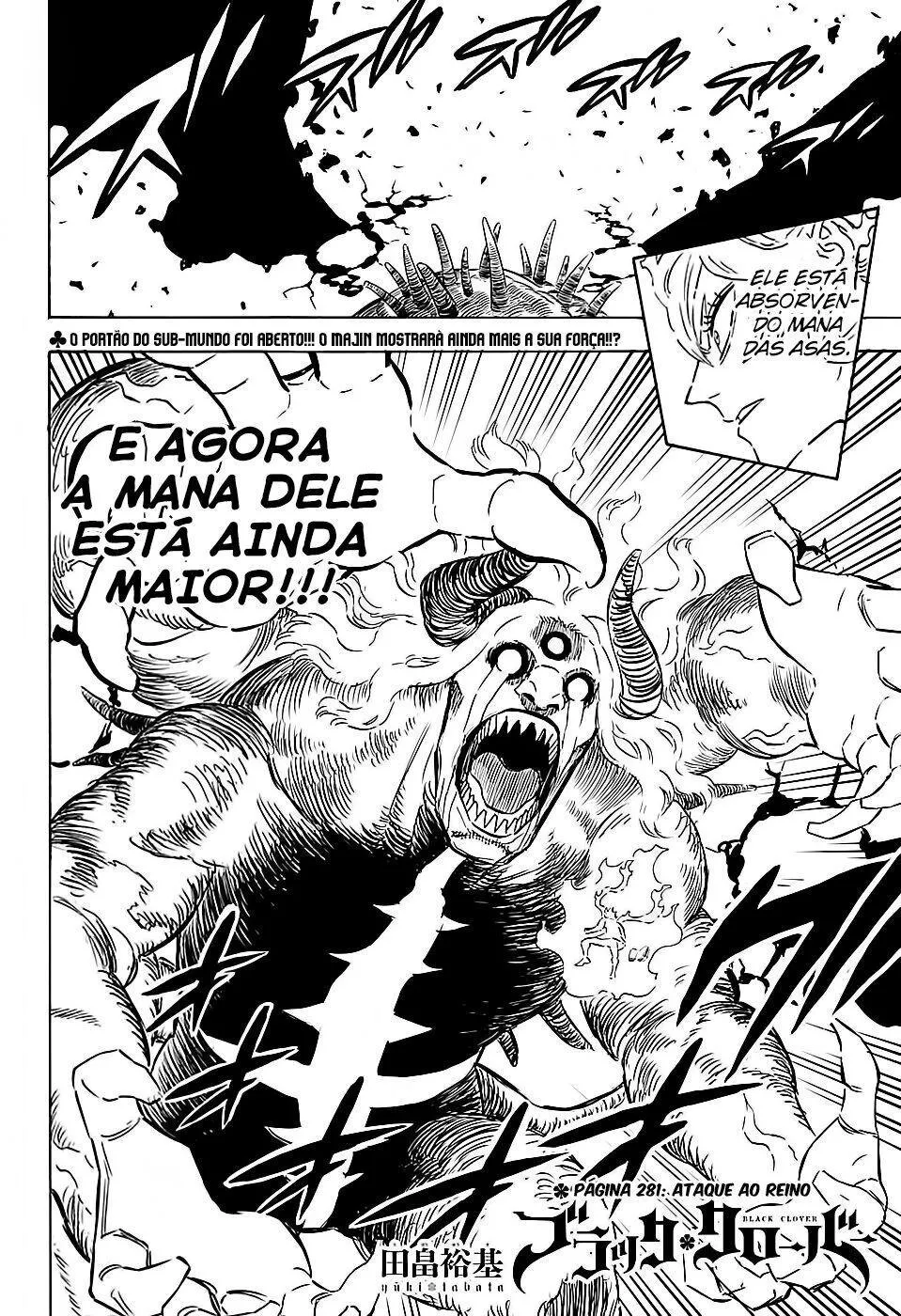 Black Clover — Cap. 281, pág. 4
