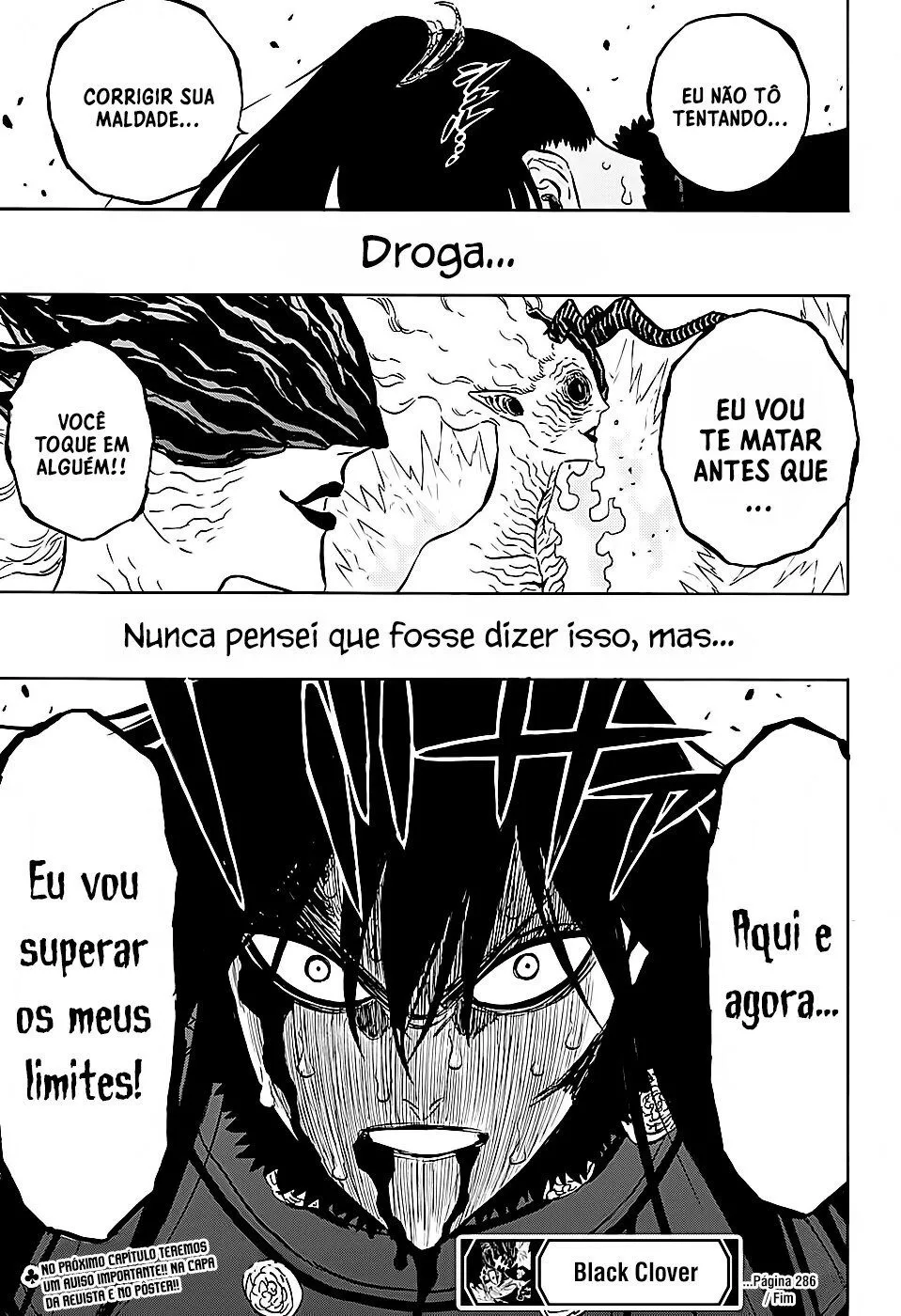 Black Clover — Cap. 286, pág. 18