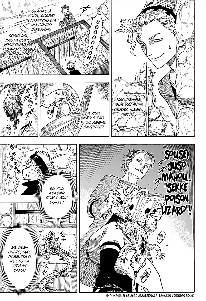 Black Clover — Cap. 3, pág. 16