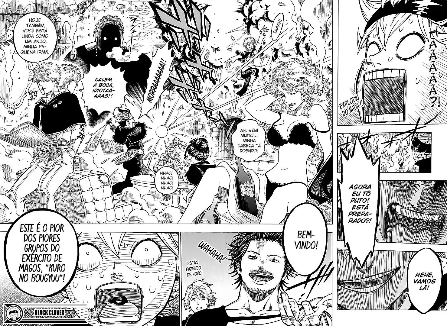 Black Clover — Cap. 3, pág. 23