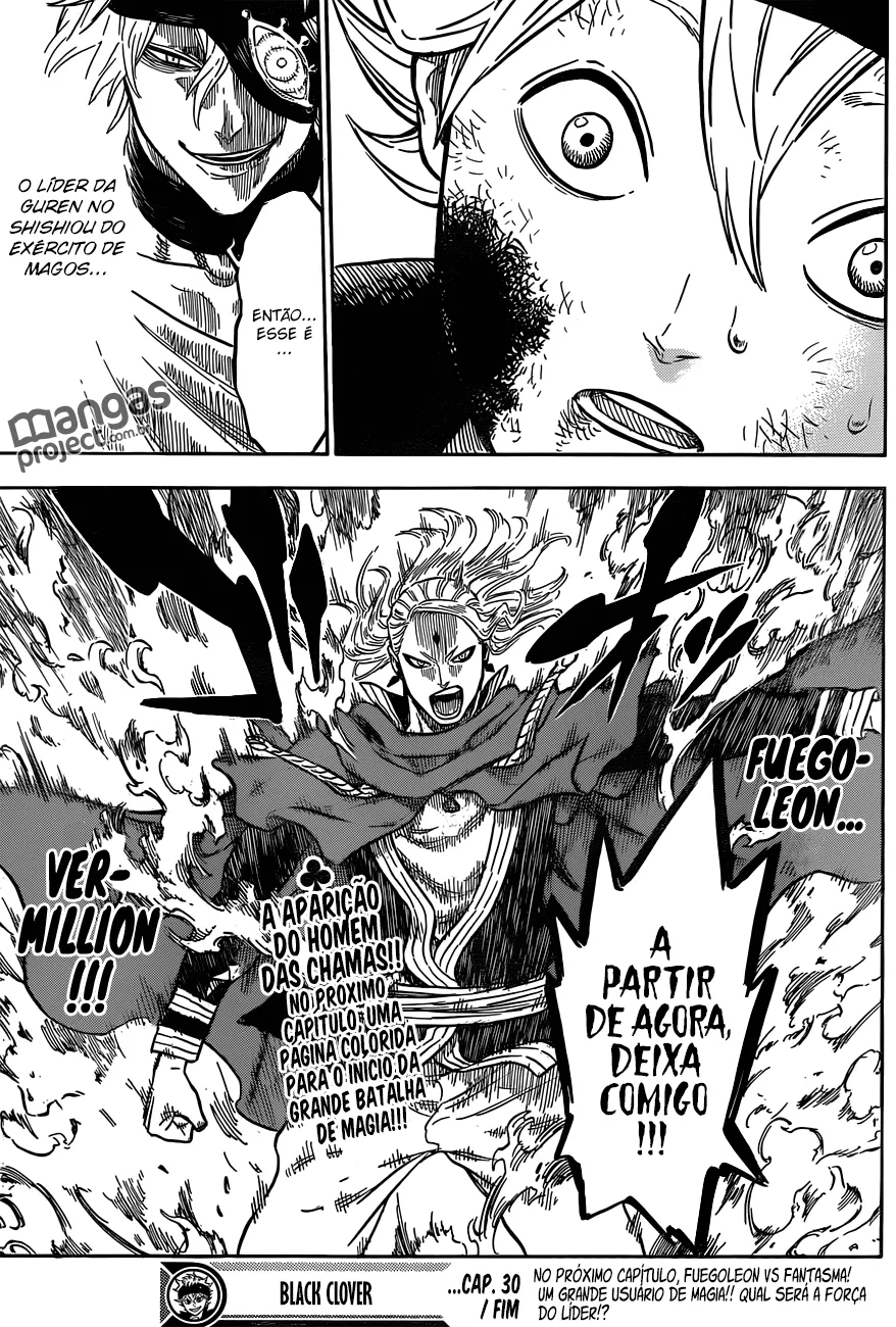 Black Clover — Cap. 30, pág. 19