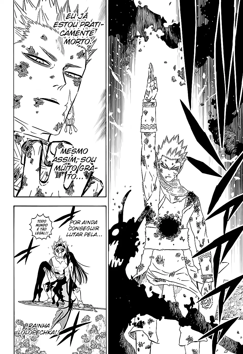 Black Clover — Cap. 302, pág. 8