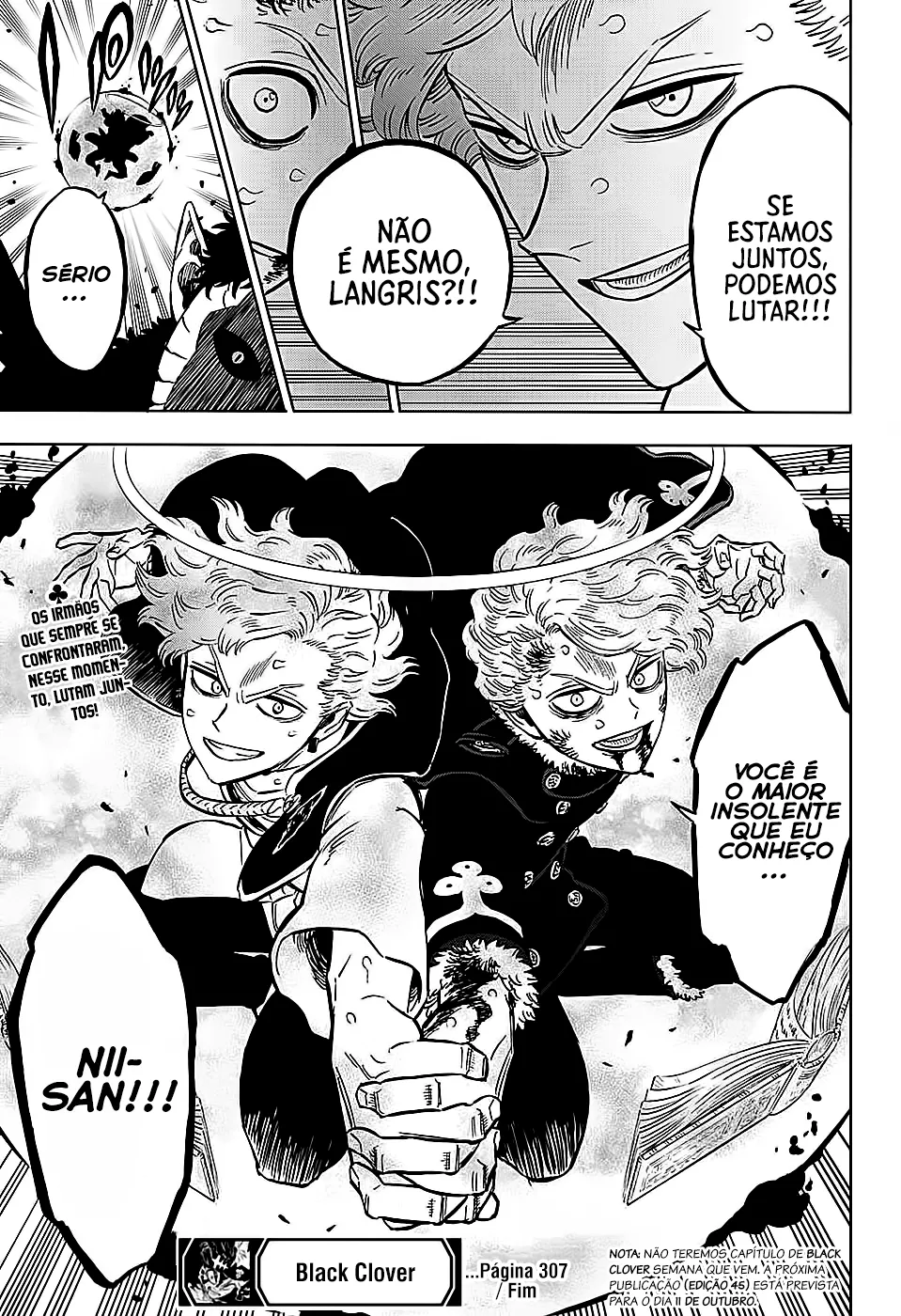 Black Clover — Cap. 307, pág. 14