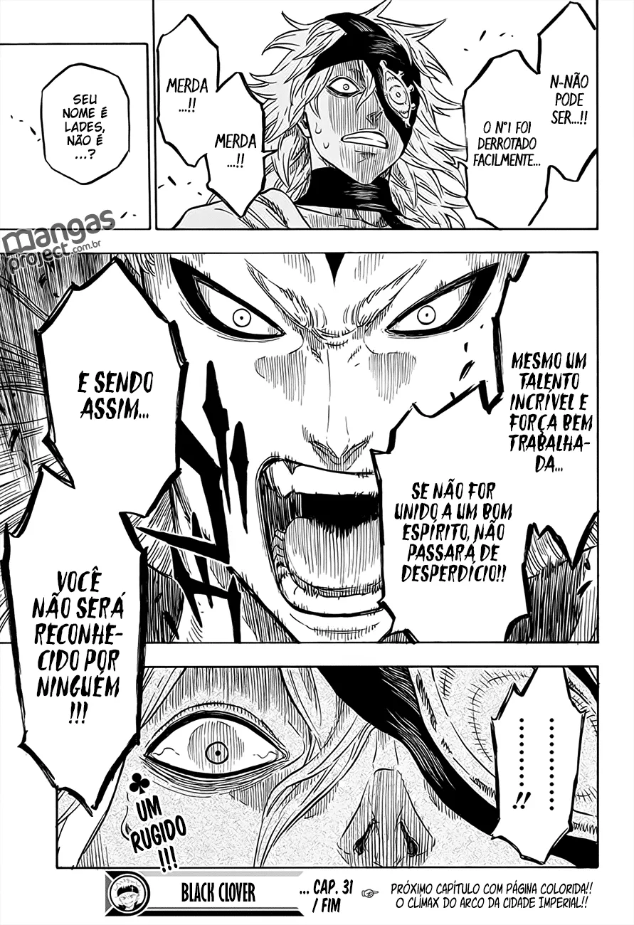 Black Clover — Cap. 31, pág. 19