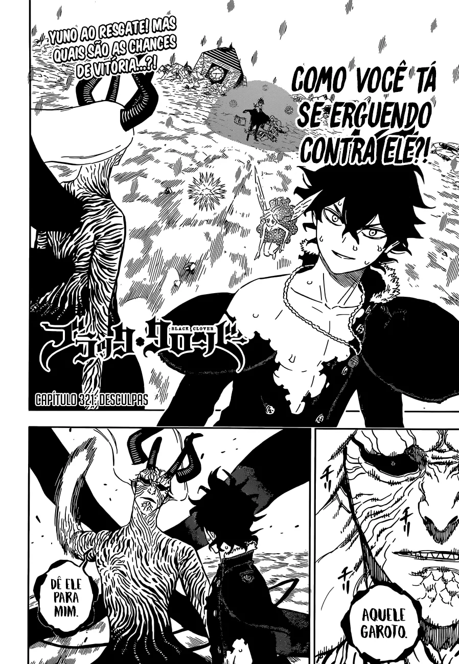 Black Clover — Cap. 321, pág. 3