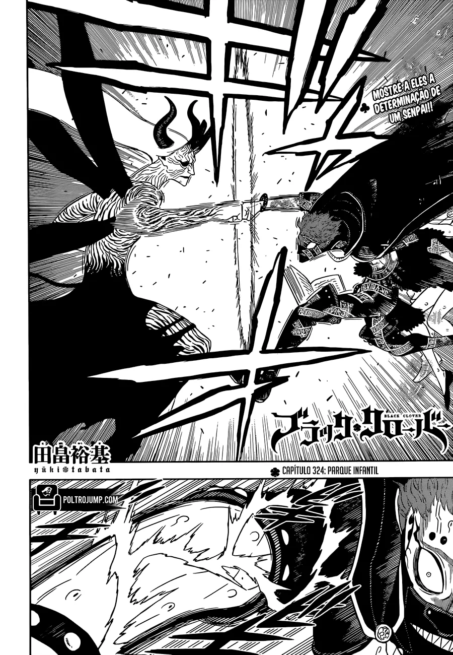 Black Clover — Cap. 324, pág. 3