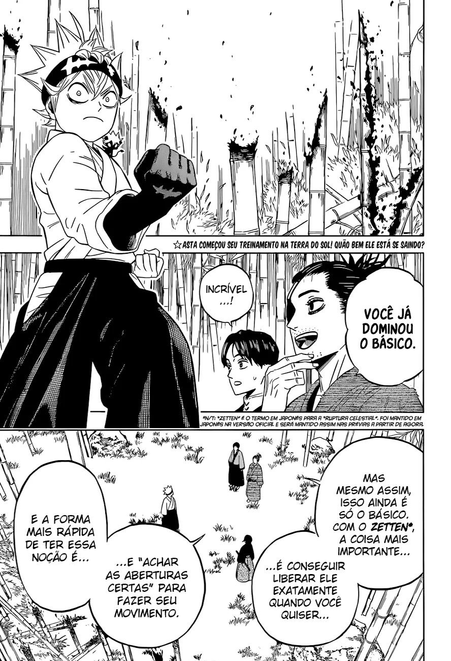 Black Clover — Cap. 340, pág. 3