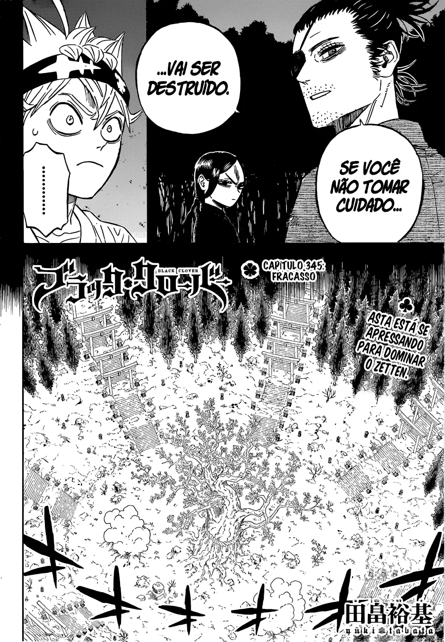Black Clover — Cap. 345, pág. 3