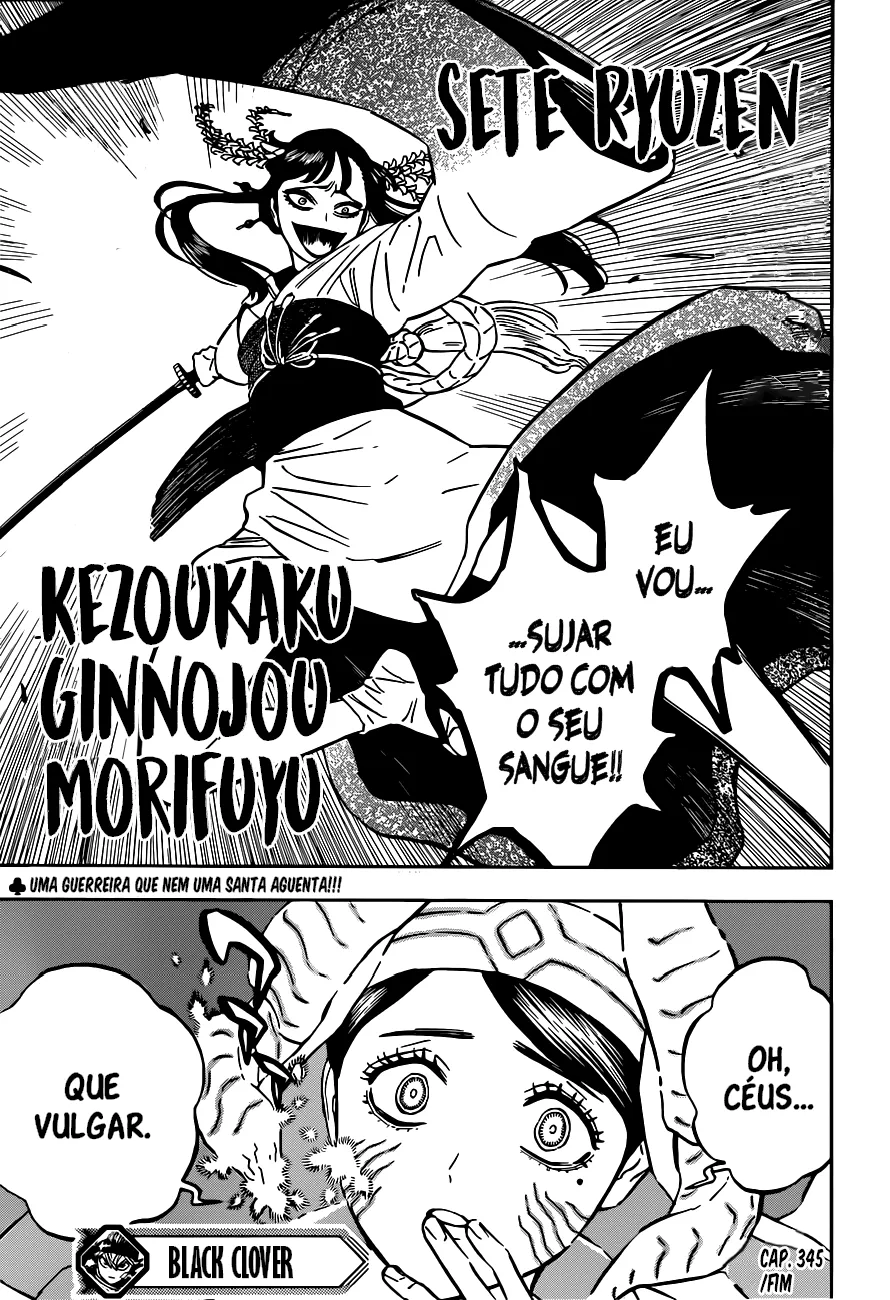 Black Clover — Cap. 345, pág. 17