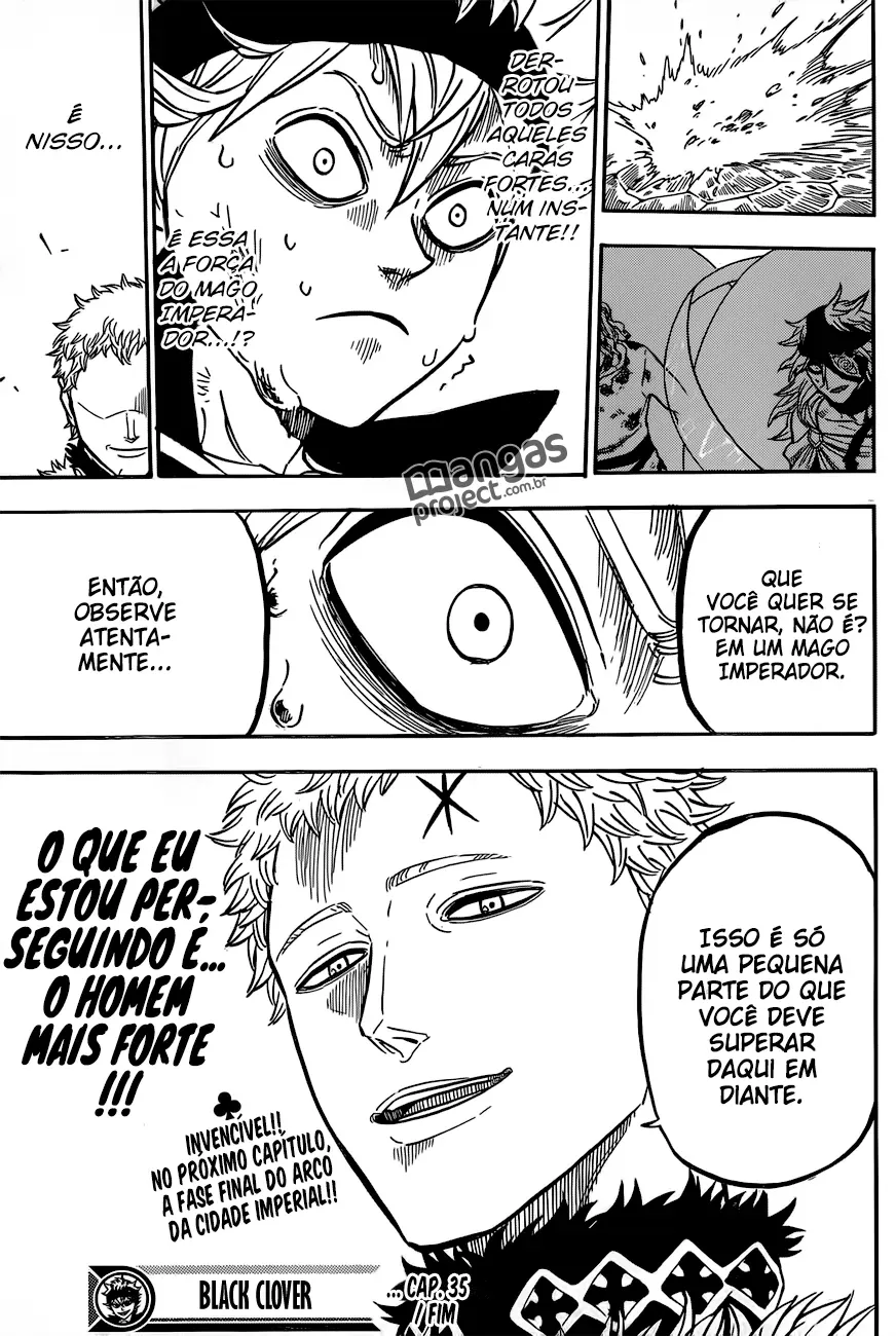 Black Clover — Cap. 35, pág. 19