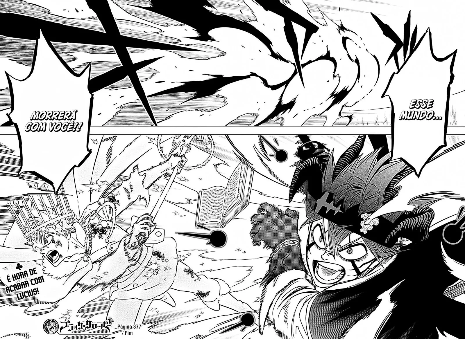 Black Clover — Cap. 377, pág. 19