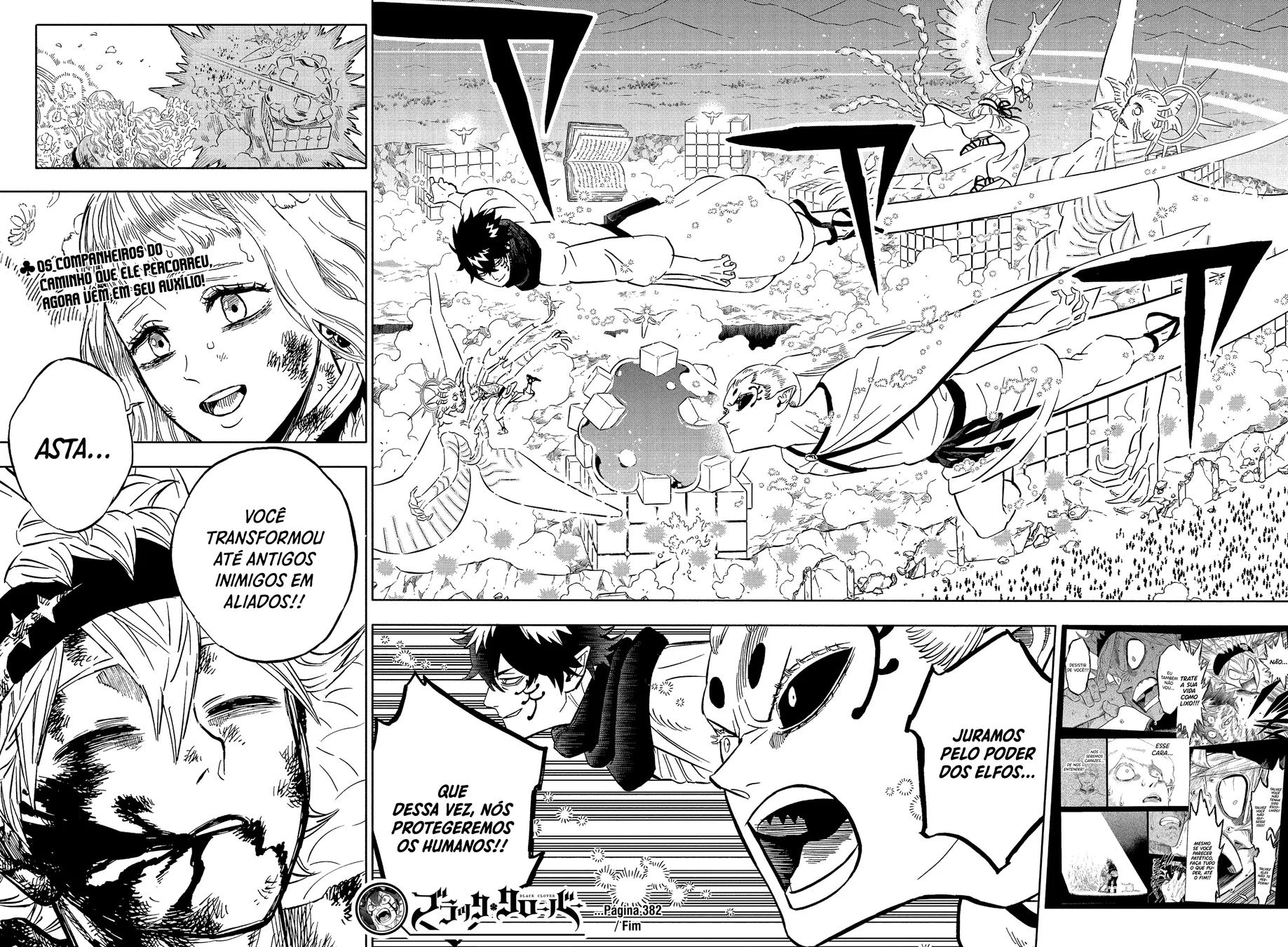 Black Clover — Cap. 382, pág. 17
