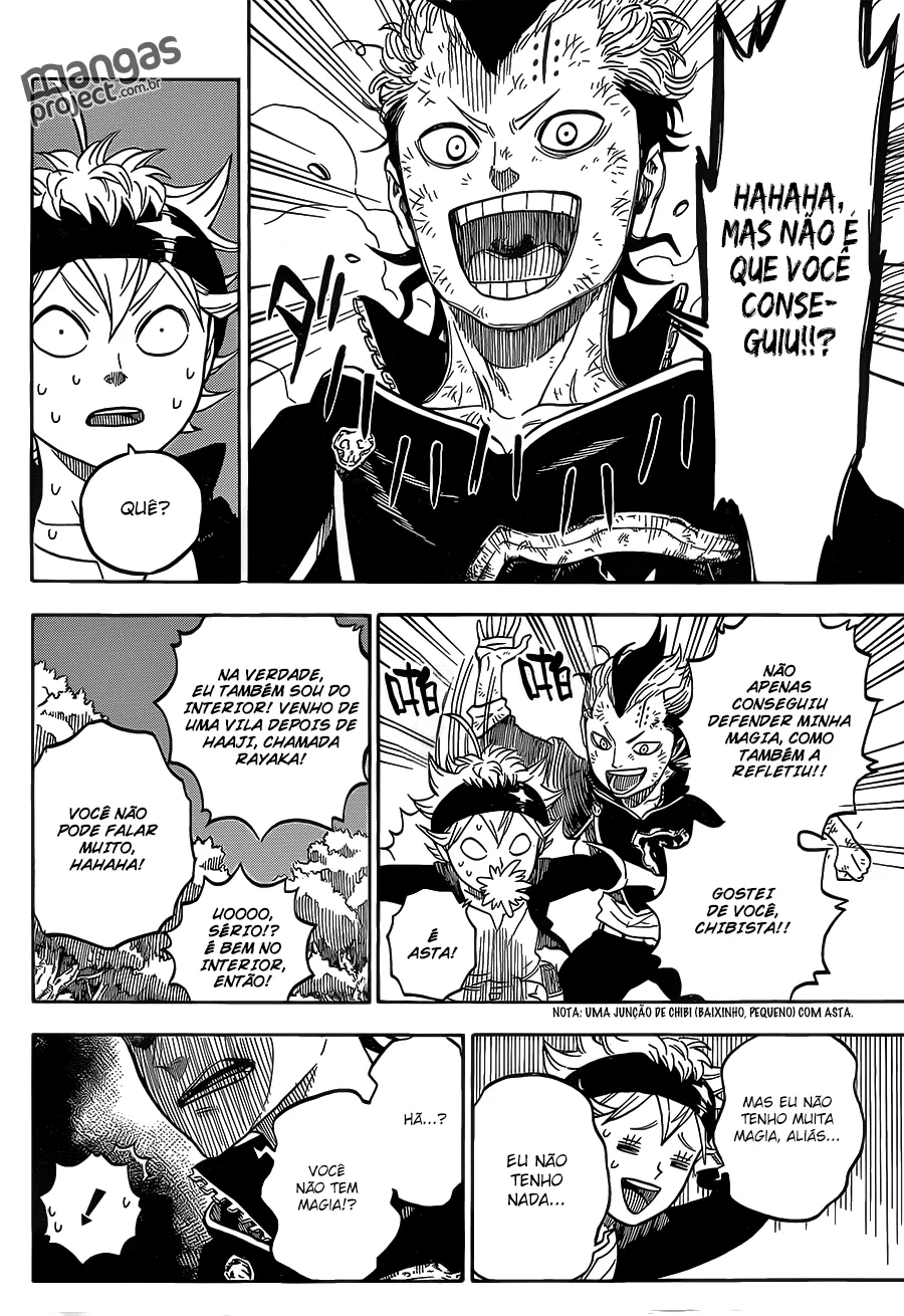 Black Clover — Cap. 4, pág. 17