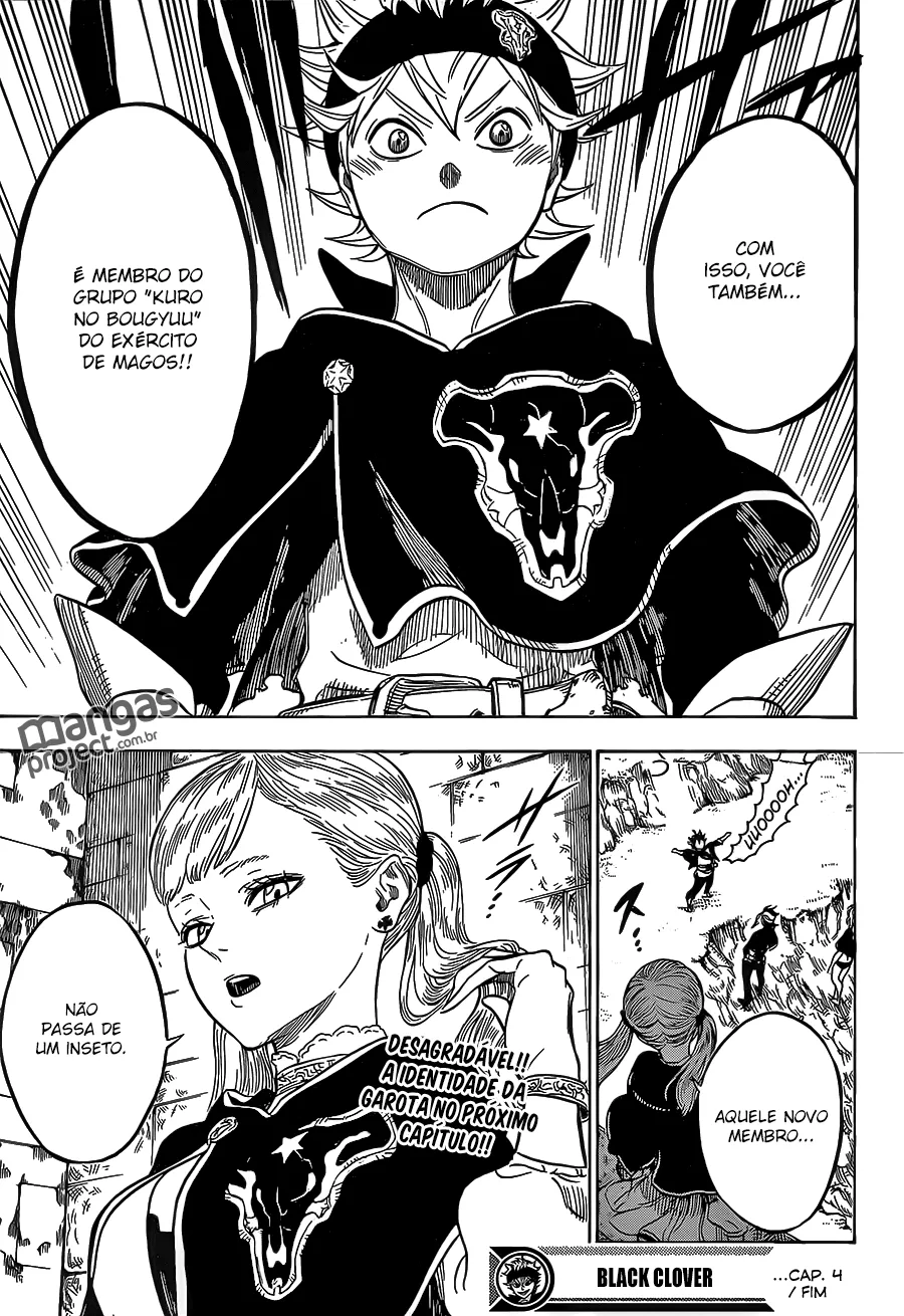 Black Clover — Cap. 4, pág. 20