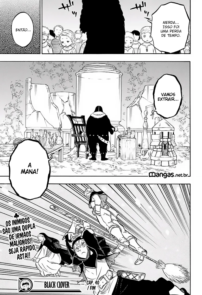 Black Clover — Cap. 40, pág. 19