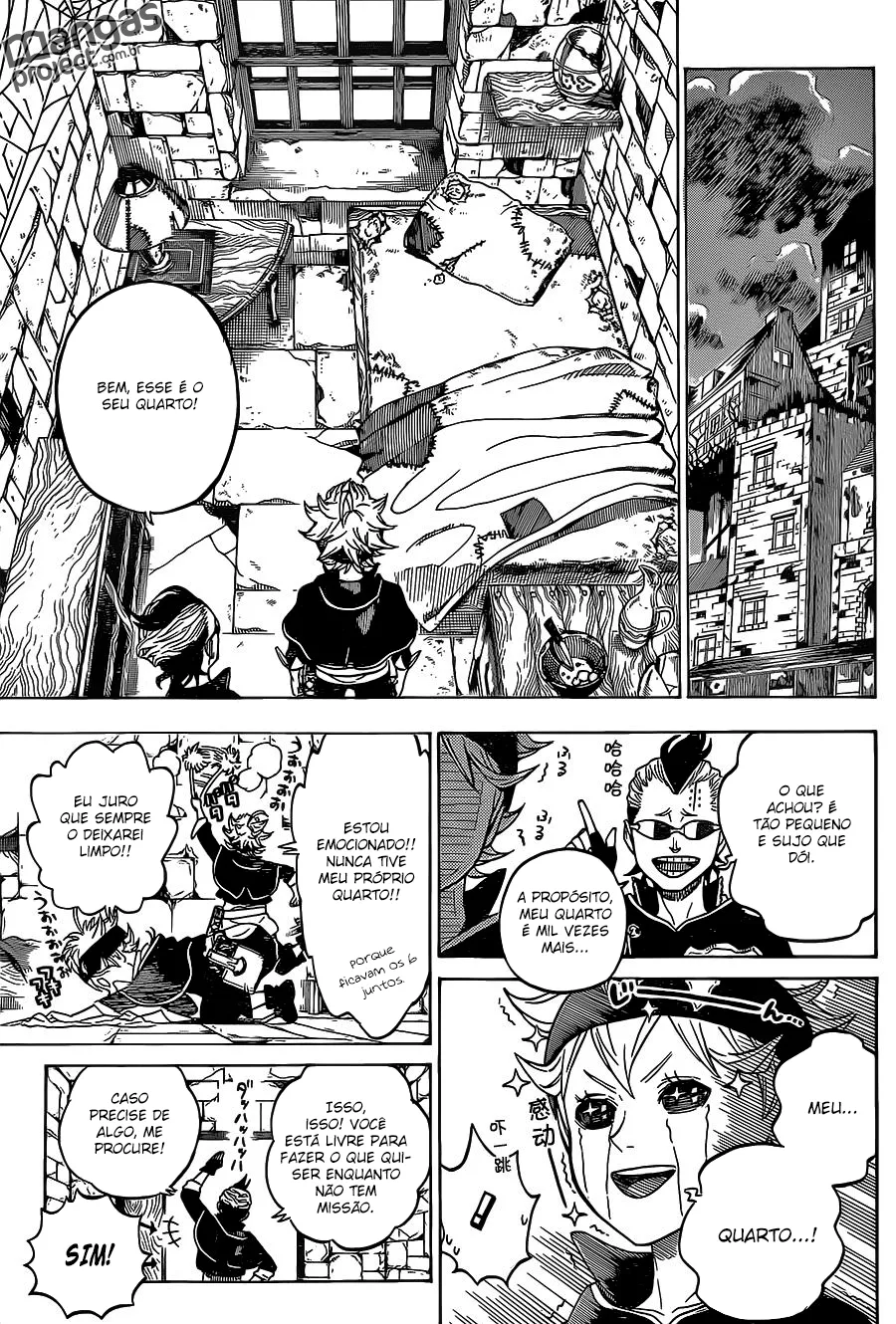 Black Clover — Cap. 5, pág. 8
