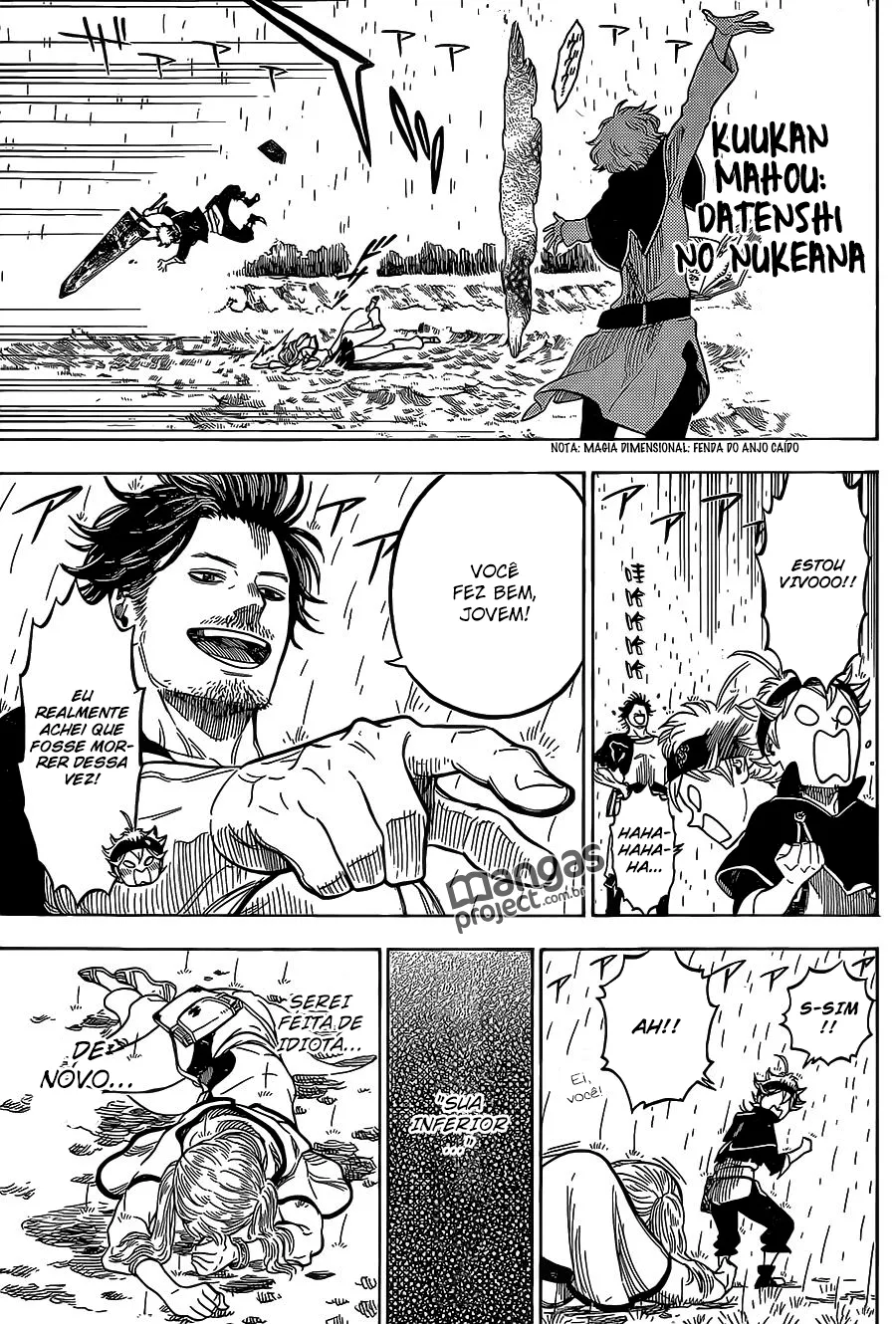Black Clover — Cap. 5, pág. 18