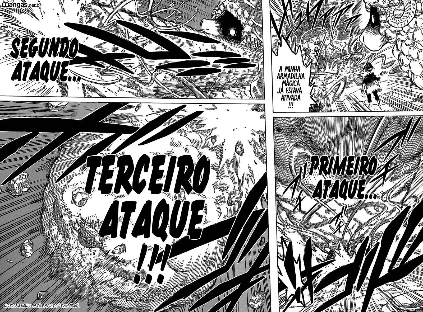 Black Clover — Cap. 66, pág. 14