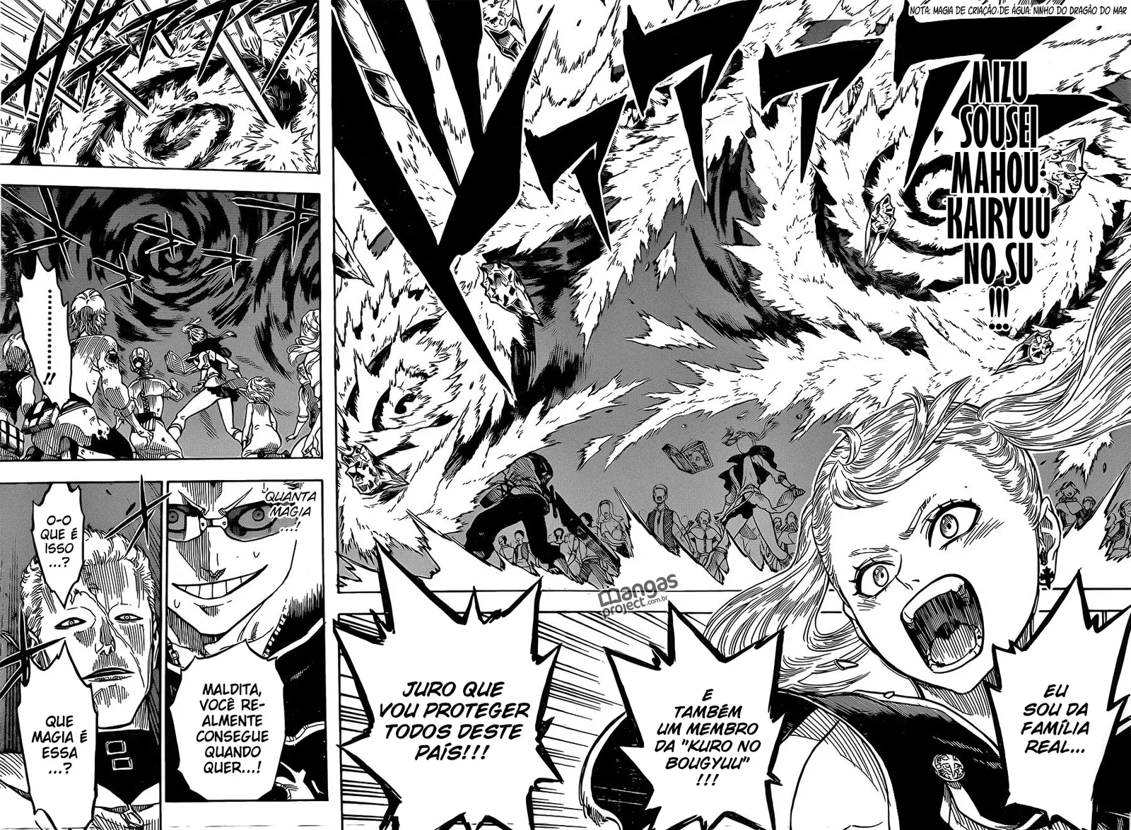 Black Clover — Cap. 7, pág. 16