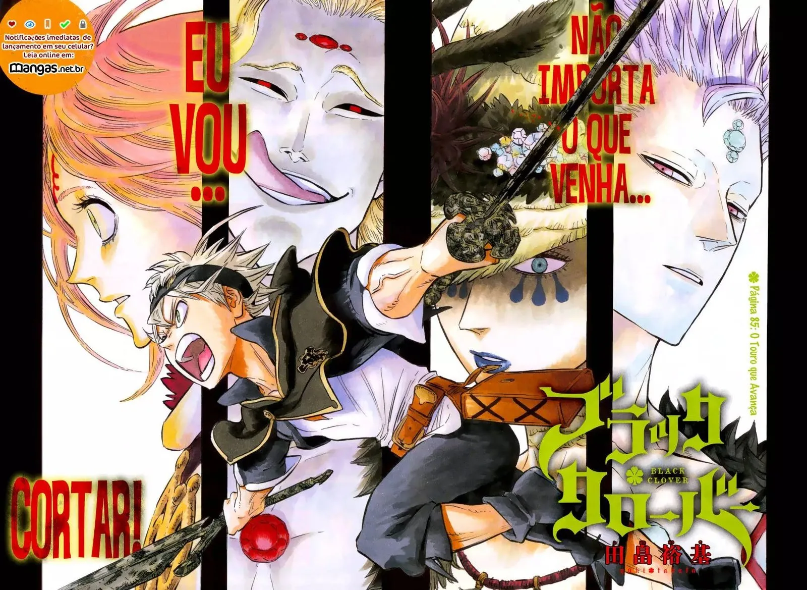 Black Clover — Cap. 85, pág. 3