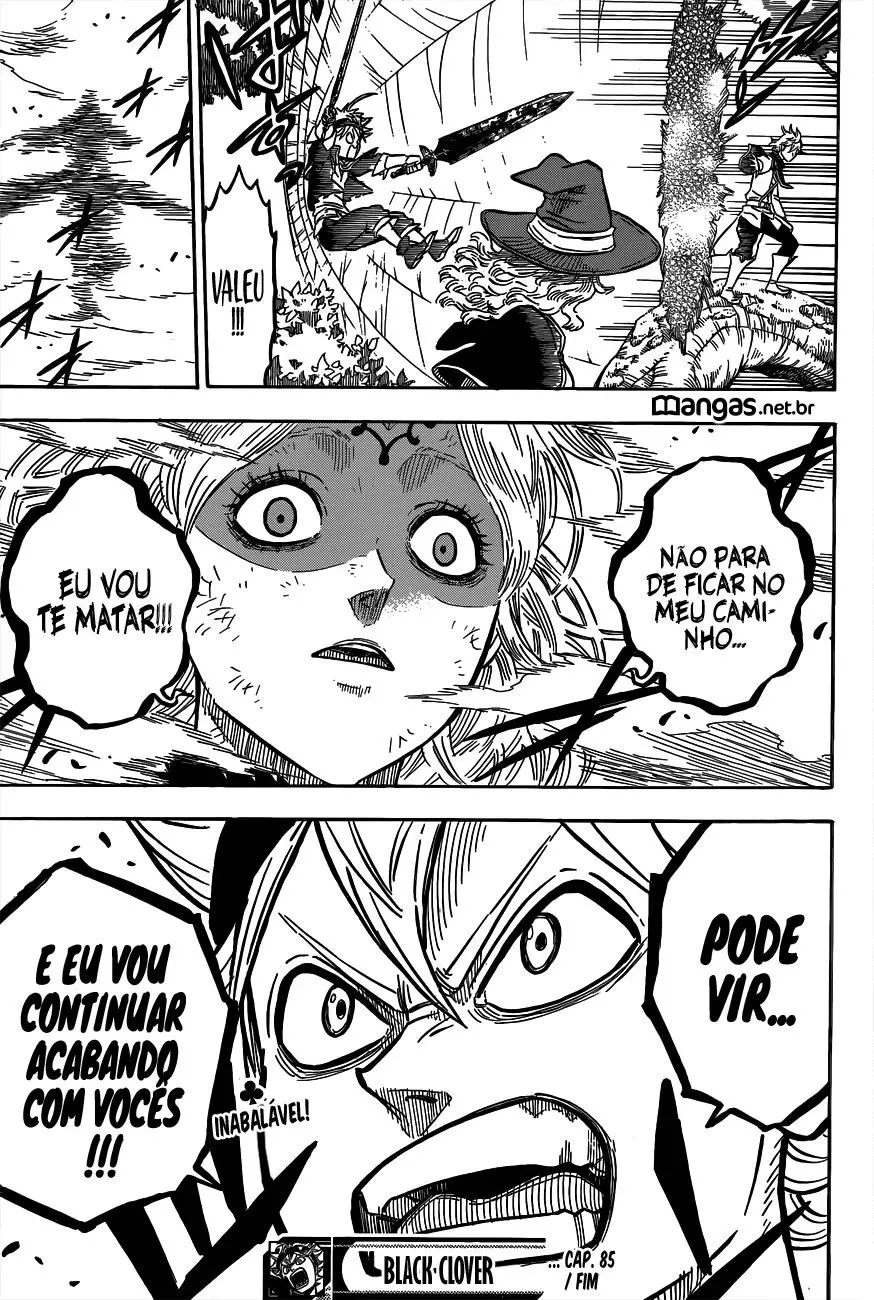 Black Clover — Cap. 85, pág. 18