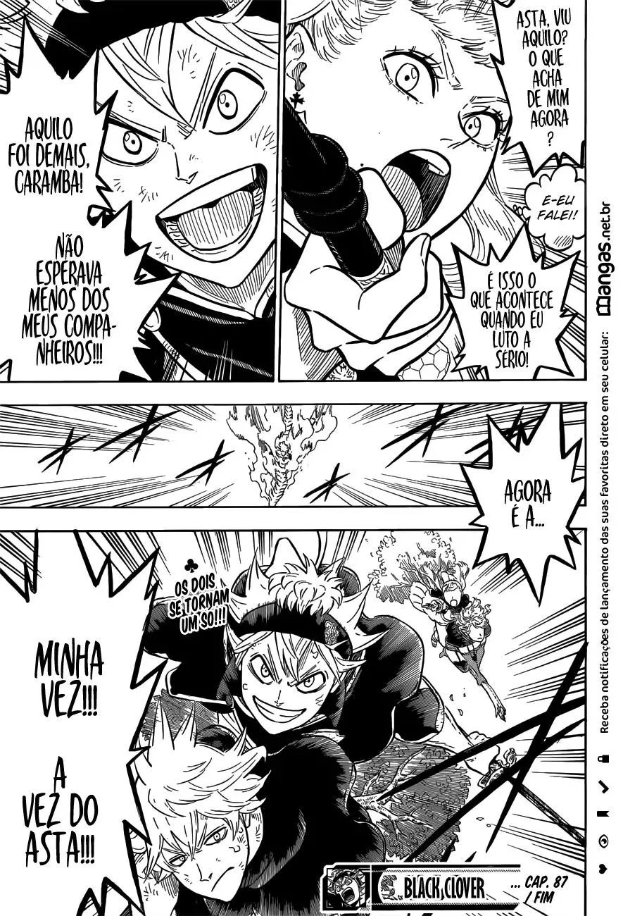 Black Clover — Cap. 87, pág. 17