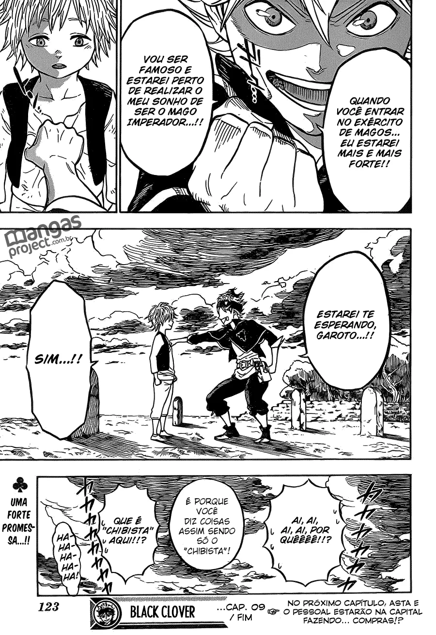 Black Clover — Cap. 9, pág. 20