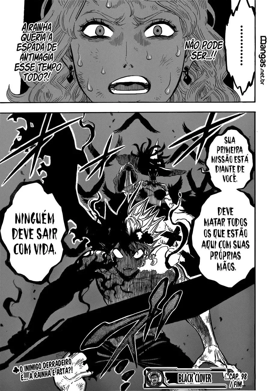 Black Clover — Cap. 98, pág. 19