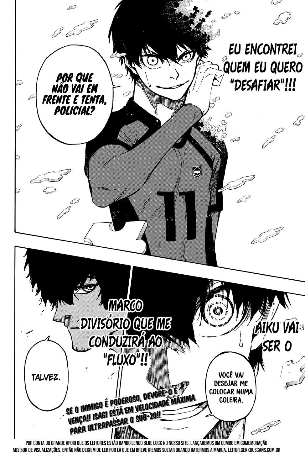 Blue Lock — Cap. 113, pág. 18
