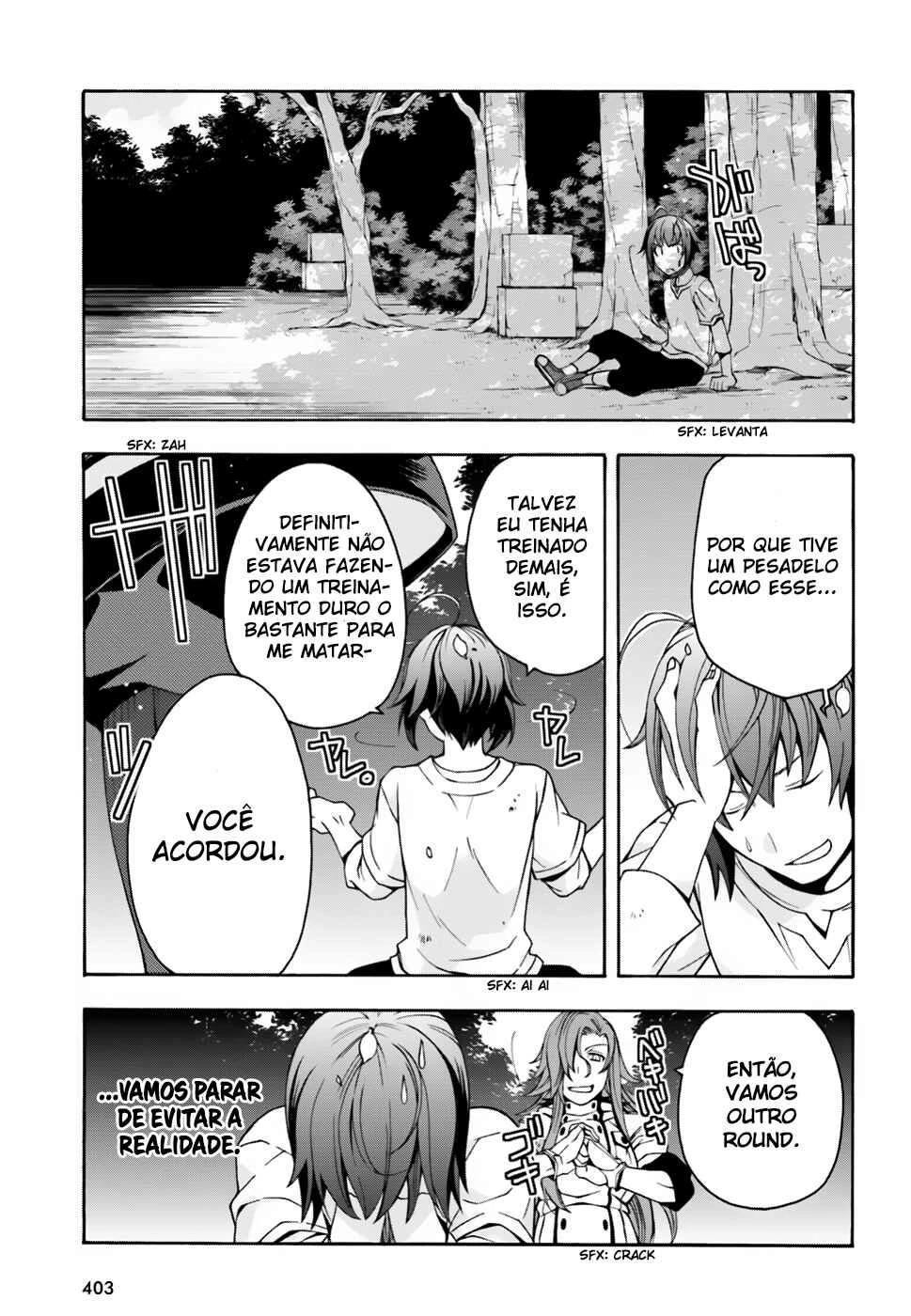 Chiyu Mahou no Machigatta Tsukaikata ~Senjou wo Kakeru Kaifuku Youin~ — Cap. 13, pág. 35