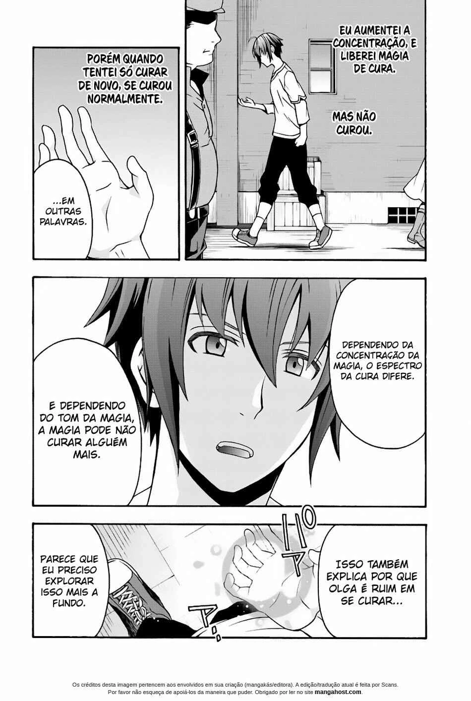 Chiyu Mahou no Machigatta Tsukaikata ~Senjou wo Kakeru Kaifuku Youin~ — Cap. 15, pág. 35
