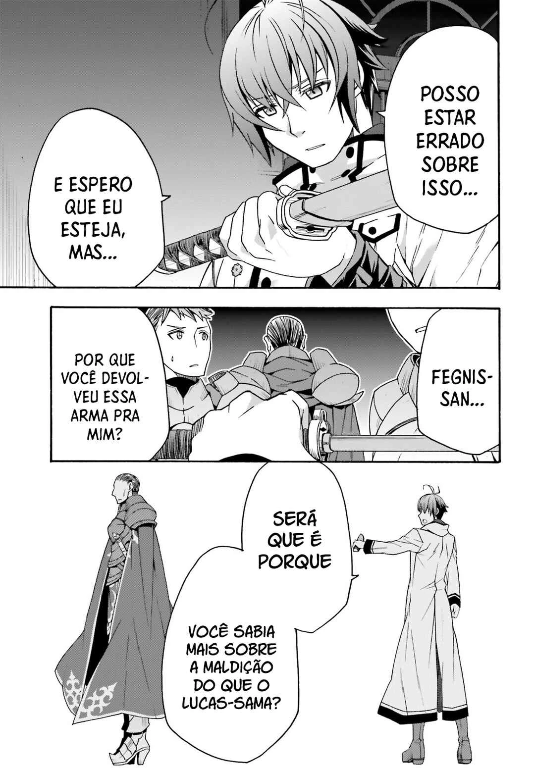 Chiyu Mahou no Machigatta Tsukaikata ~Senjou wo Kakeru Kaifuku Youin~ — Cap. 54, pág. 34