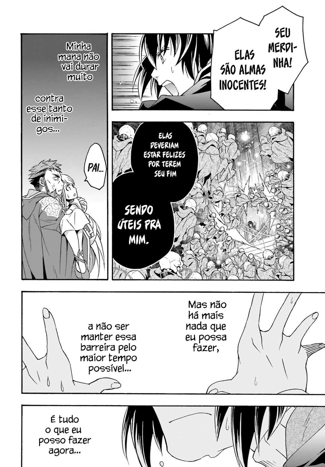 Chiyu Mahou no Machigatta Tsukaikata ~Senjou wo Kakeru Kaifuku Youin~ — Cap. 59, pág. 29
