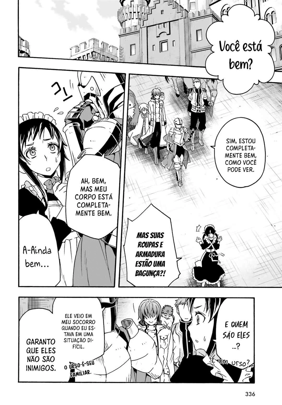 Chiyu Mahou no Machigatta Tsukaikata ~Senjou wo Kakeru Kaifuku Youin~ — Cap. 63, pág. 13