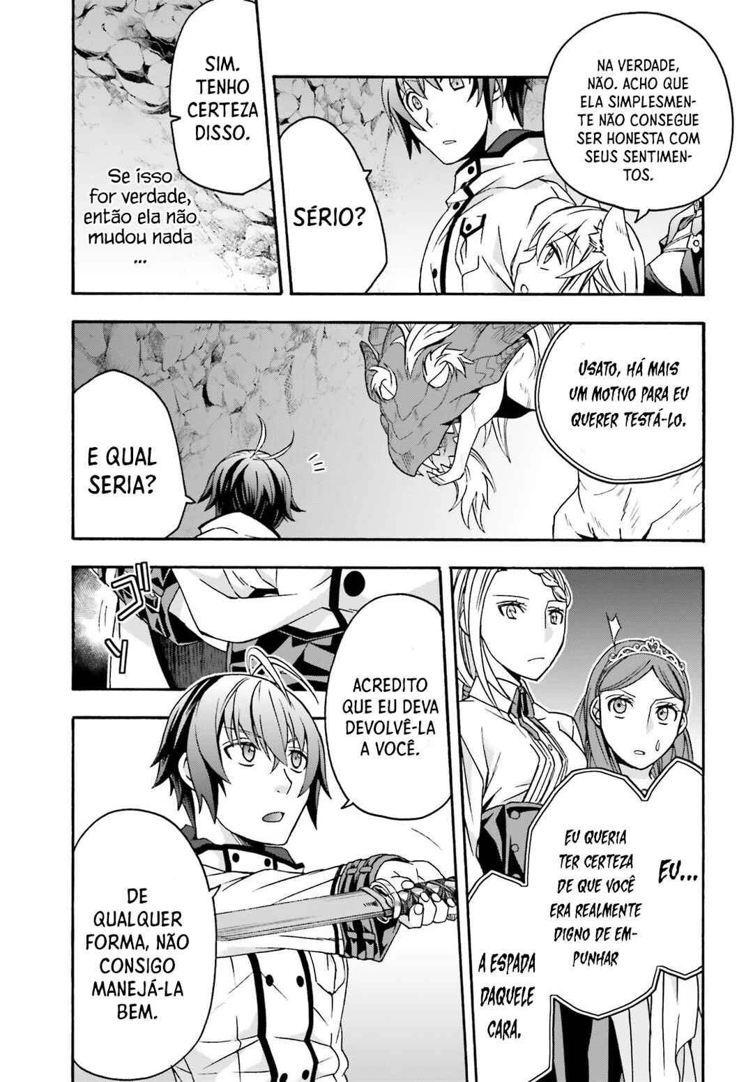 Chiyu Mahou no Machigatta Tsukaikata ~Senjou wo Kakeru Kaifuku Youin~ — Cap. 65, pág. 44