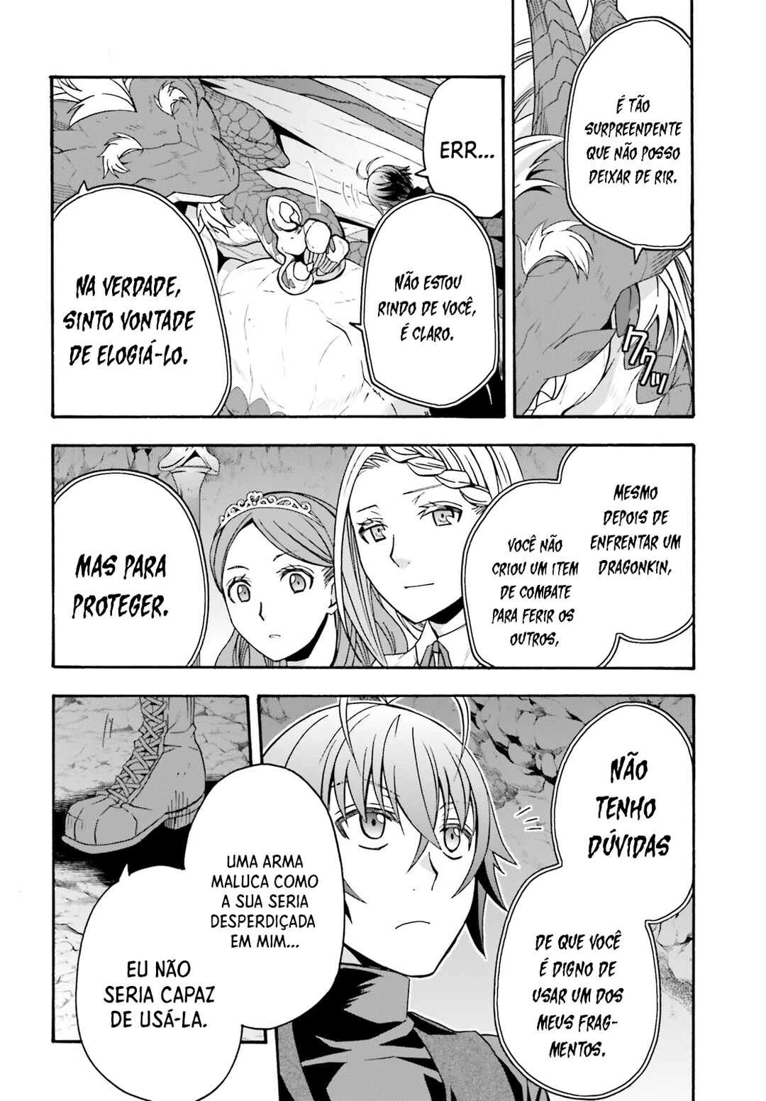 Chiyu Mahou no Machigatta Tsukaikata ~Senjou wo Kakeru Kaifuku Youin~ — Cap. 68, pág. 46