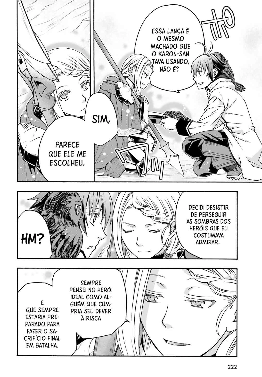 Chiyu Mahou no Machigatta Tsukaikata ~Senjou wo Kakeru Kaifuku Youin~ — Cap. 73, pág. 42