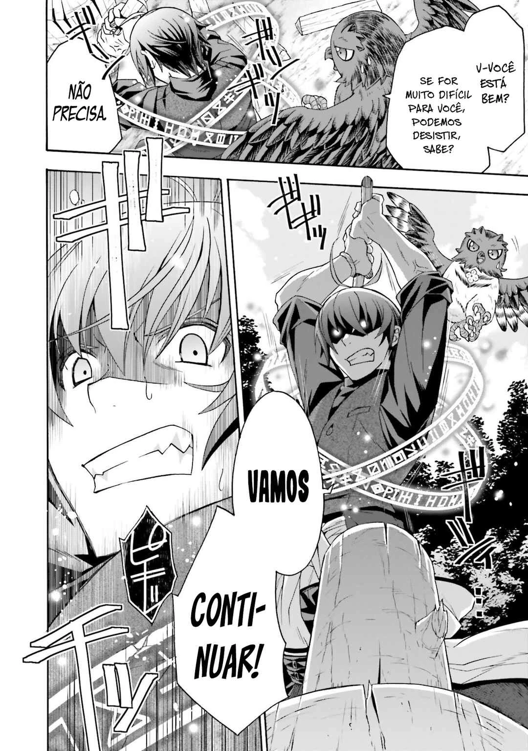 Chiyu Mahou no Machigatta Tsukaikata ~Senjou wo Kakeru Kaifuku Youin~ — Cap. 76, pág. 35