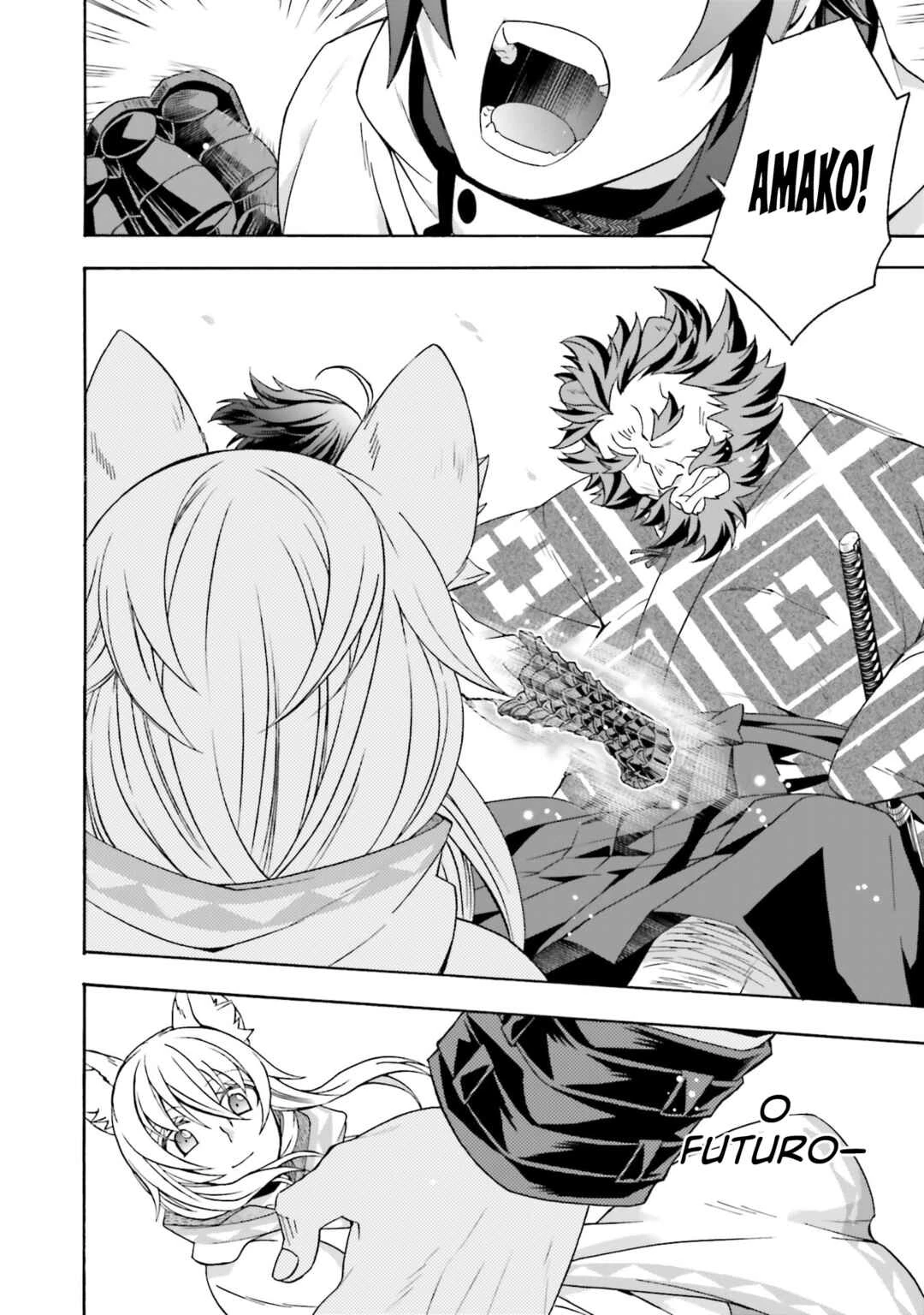 Chiyu Mahou no Machigatta Tsukaikata ~Senjou wo Kakeru Kaifuku Youin~ — Cap. 83, pág. 33