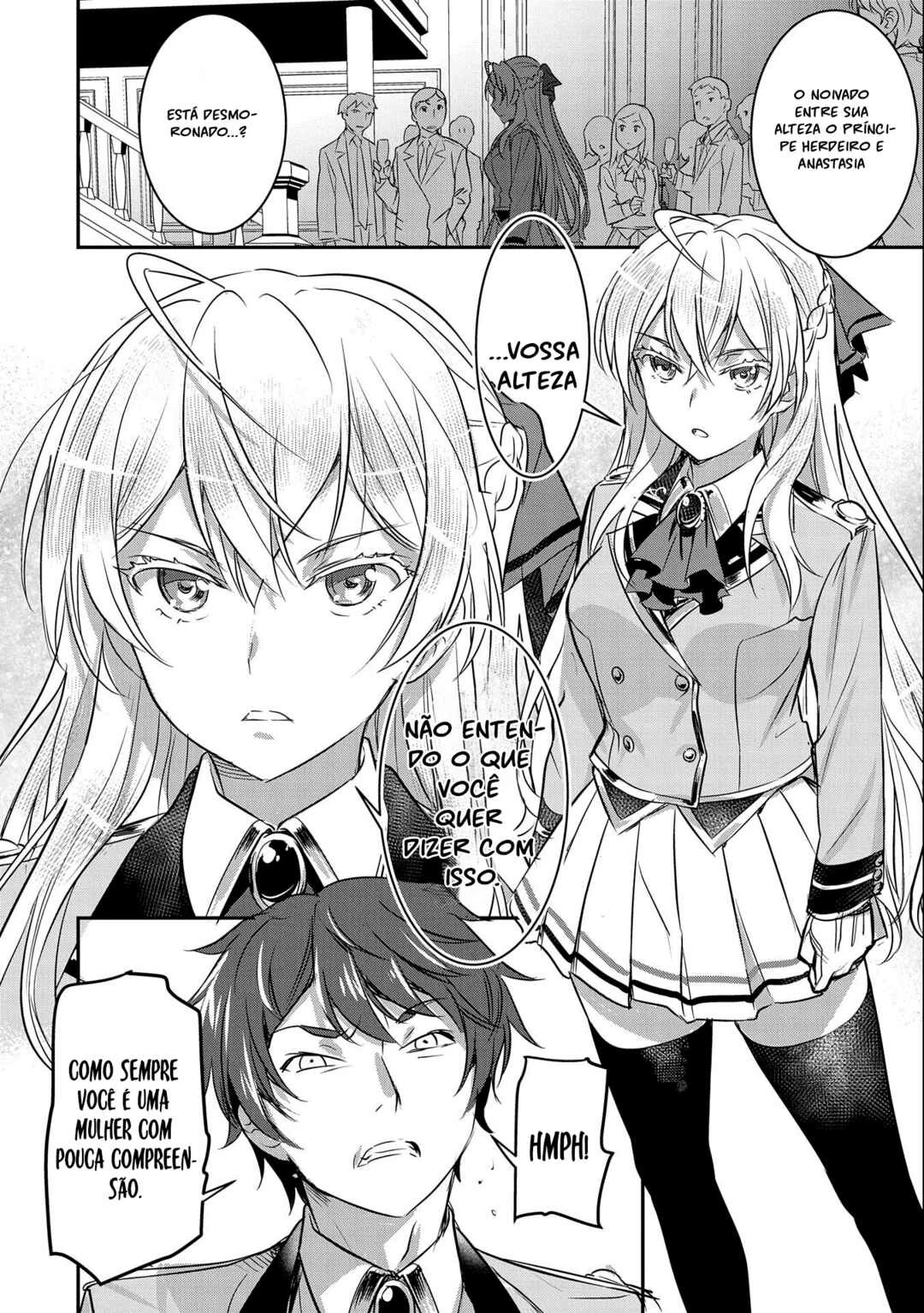 Chounin A wa Akuyaku Reijou o Doushitemo Sukuitai: Dobu to Sora to Koori no Himegimi — Cap. 1, pág. 3